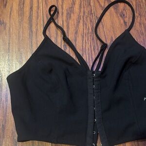 Free People Black Tank Top